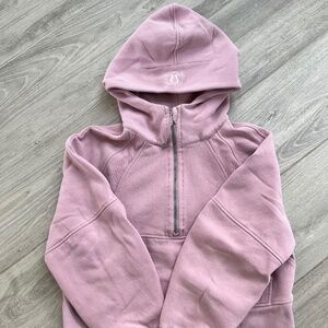 Lululemon Scuba Oversized Half-Zip Hoodie XS/SM Pink